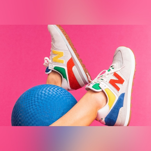 STAUD Shoes - RARE // STAUD x New Balance 574 Sneakers